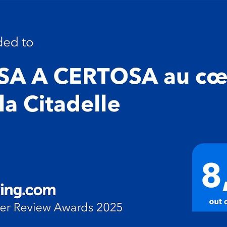 Casa A Certosa Au Coeur De La Citadelle Lejlighed Bastia  Eksteriør billede